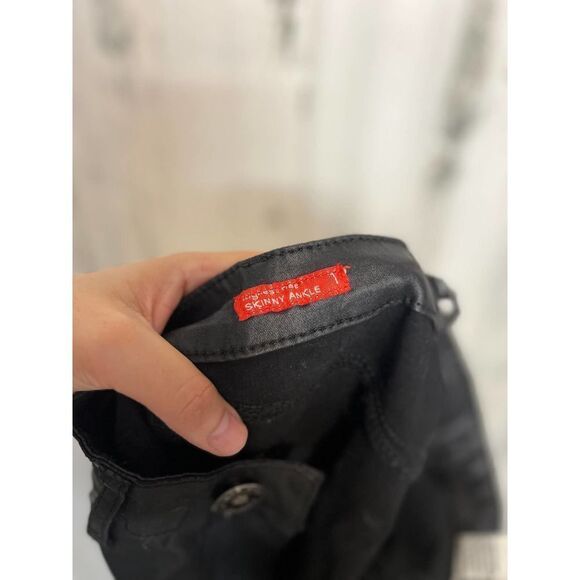 Black faux leather pants - Picture 5 of 9